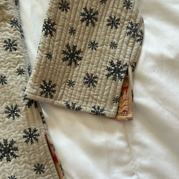 Jack Pot New York Quilted Style Jacket Coat Snowflakes - Picture 2 of 8